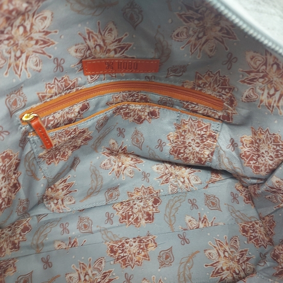 Hobo Vintage Hide Khaki 'seeker' Leather Shoulder Hand Bag - Picture 8 of 9